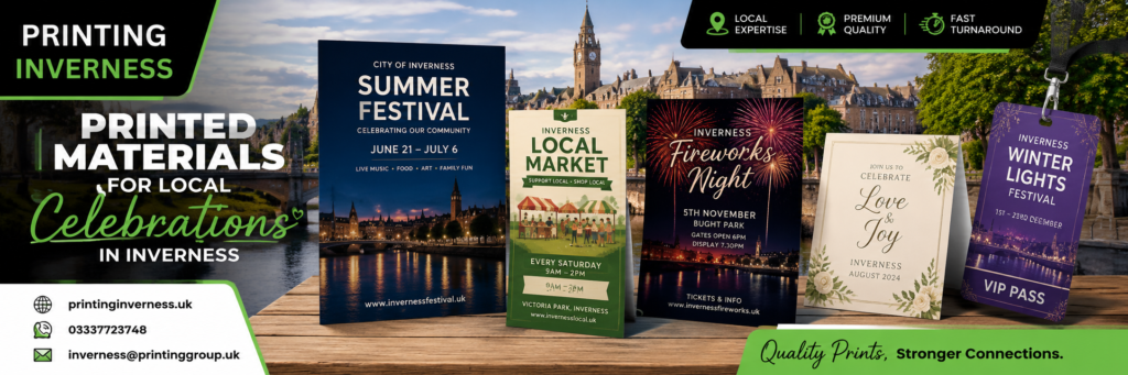 Printed Materials for Local Celebrations in Inverness